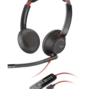 Micro-casque Poly Blackwire C5220 USB-C + câble de commande (805H3AA)
