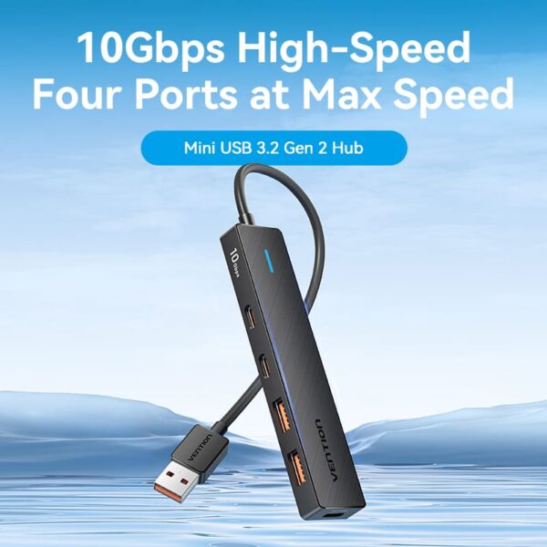 Vention - Hub USB 5 en 1 3.2 Gen2 – Image 4