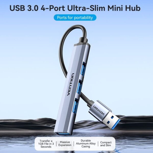 Vention - Hub USB 3.0 4 en 1 – Image 4