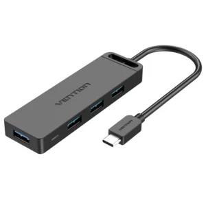 Vention - Hub USB 5 en 1 USB-C