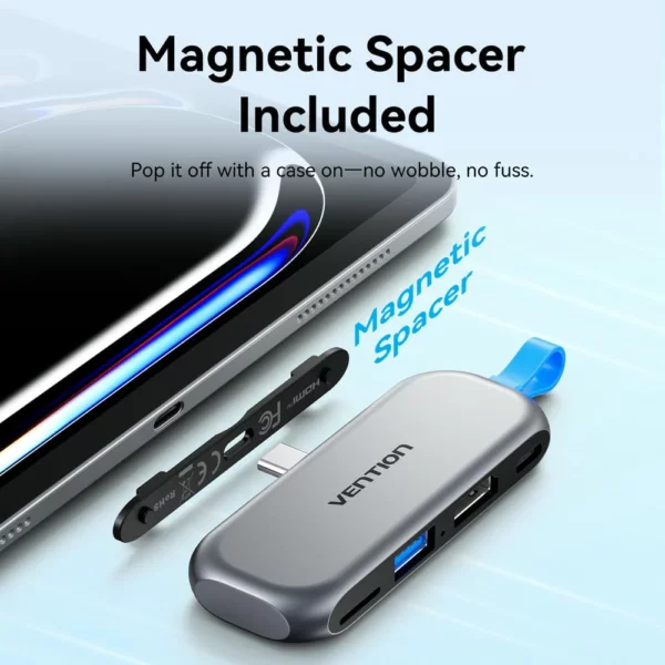 Vention Station d'accueil sans fil USB-C 4 en 1 – Image 2