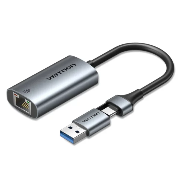 Vention - Adaptateur USB-C vers RJ45 Gigabit Ethernet – Image 3