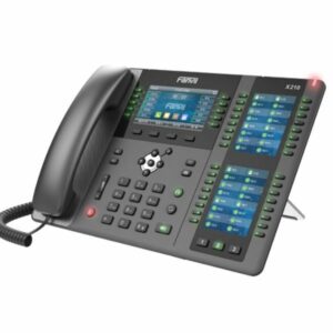 Téléphone IP Fanvil professionnel 20 lignes avec écran couleur, Bluetooth et WiFi