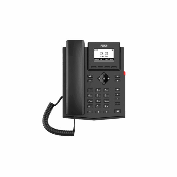 Téléphone IP Fanvil d’entrée de gamme avec alimentation PoE – modèle SIP économique