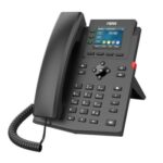 Téléphone IP Fanvil avec alimentation PoE – modèle d’entrée de gamme SIP